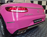 Mercedes-Benz Maybach S650 12V electric car for kids – 1 seat, pink