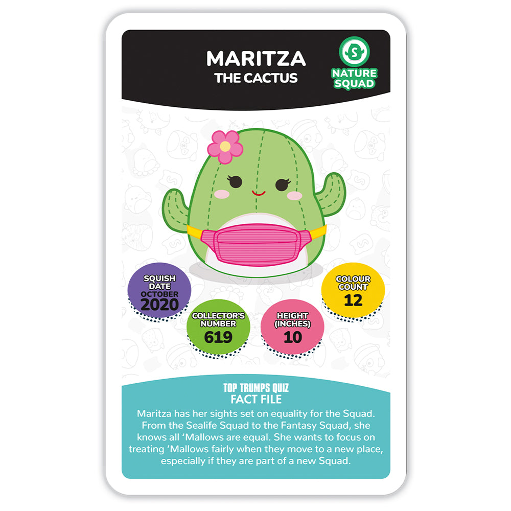 Winning Moves Squishmallows - Top Trumps Standard Plastic Case - PL 2023 English