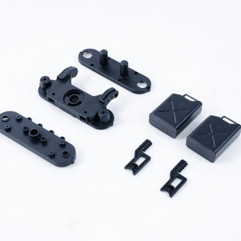 FCX10 Land Rover serie 11044 - CLEAR CAR BODY SET