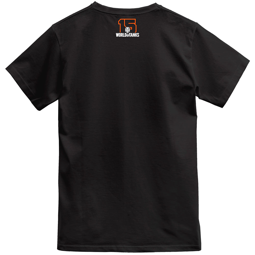 World of Tanks 15 Anniversary T-shirt Black, S