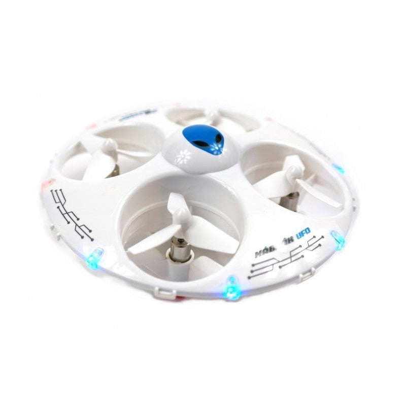 Remote-controlled UFO drone - top safety!