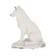 White Ghost Wolf Figurine Ornament
