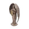 Bronzed Flower Of Life Metatron Archangel Figure  26cm – billede 3