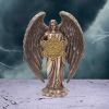 Bronzed Flower Of Life Metatron Archangel Figure  26cm – billede 8