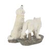 Before the Chase White Wolf Figure Set of 2 9.8cm
