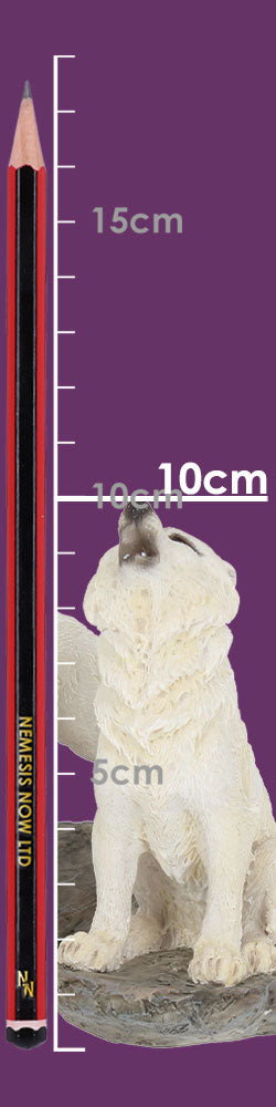 Before the Chase White Wolf Figure Set of 2 9.8cm