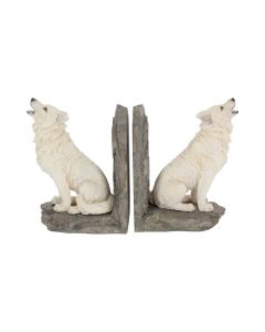 Storms Cry Howling White Wolf Figure 20cm