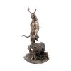 Herne and Animals Folklore Bronzed Figurine – billede 3