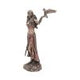Morrigan and Crow Figurine Bronze Ornament