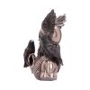 Bronze Odins Messengers Norse God Bust – billede 3