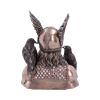 Bronze Odins Messengers Norse God Bust – billede 4