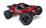 Traxxas Rustler 4X4 XL-5 rød – set skråt forfra