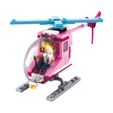 Girls Patrol Helicopter