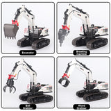 Huina CY1594 Metal excavator with extra accessories