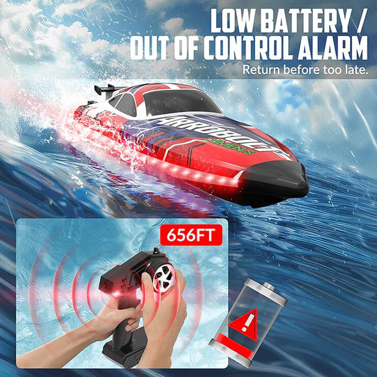 VOLANTEX ARROBOLT SR40 Brushless RC Speedboat RTR – Up to 48 km/h