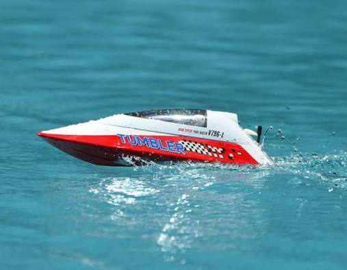 Demo - Volantex V796-1 Tumbler – Mini remote-controlled racing boat RTR