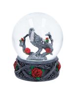 Twilight Bloom Gothic Raven Goblet 19.5cm