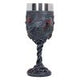 Twilight Bloom Gothic Raven Goblet 19.5cm