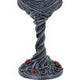 Twilight Bloom Gothic Raven Goblet 19.5cm