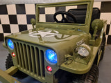 Jeep Willys 12V electric car for kids with remote control – 1 seat