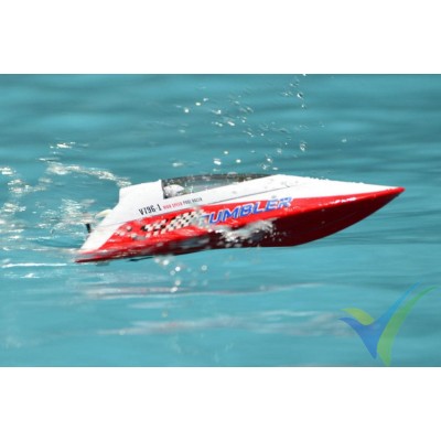 Demo - Volantex V796-1 Tumbler – Mini remote-controlled racing boat RTR