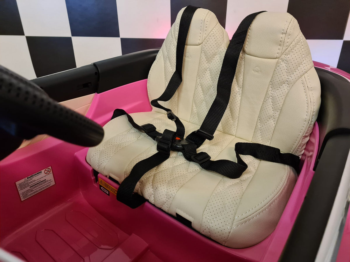 Mercedes-Benz Maybach S650 12V electric car for kids – 1 seat, pink
