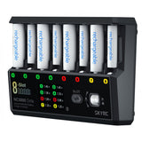 NC3000 Octa AA/AAA NiMH/NiCD Battery Charger & Analyzer