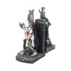 The Duel Bookends Historical Crusader Ornament Figurines – billede 3