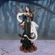 Isabelle 57cm Dark Fairy and White Dragon Figurine