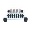 Raised Fantasy Dragon Chess Set With Corner Towers 43cm