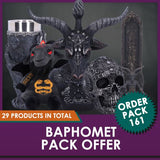 Baphomet's Essence Incense Burner 23.9cm