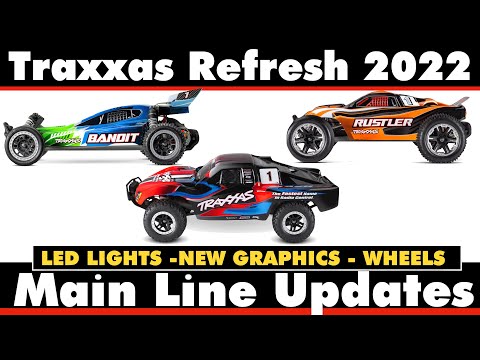 Rustler 2WD with LIGHTS, battery, charger and adapter