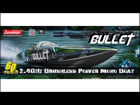 Bullet Off-shore V4 - high-speed remote-controlled boat
