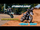 1/4 Supermoto Tire Front MTD Black Wheel: PM-MX/SM