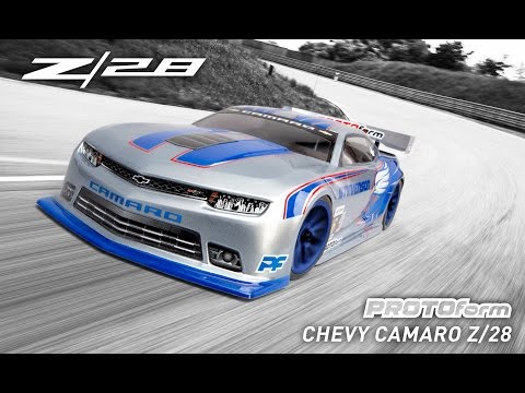 Chevy Camaro Z/28 Clear Body, 190mm : Touring Car