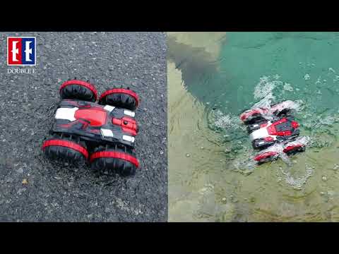 Fun stunt amphibious vehicle - handles water, dirt, rocks - everything!