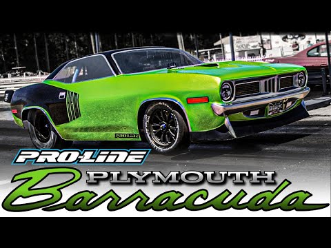 72 Plymouth Barracuda Clear Body:22S/DR10/Slash2wd