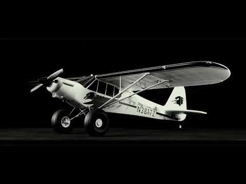 1/8 Plane 1300mm PA-18 Super Cub RTF kit (m2) w/ reflex system