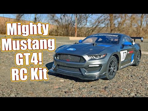 Tamiya Ford Mustang GT4 (TT-02) Remote-controlled car Kit Without ESC