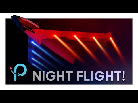 PowerUp 4.0 Night Flight Kit - LED lights for paper planes