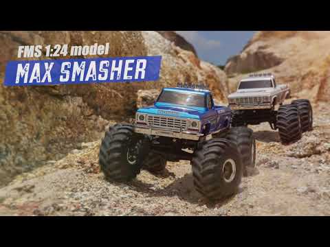 1/24 Smasher V2 FCX24 Monster truck RTR car kit - Red