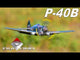 1/11 Plane 980mm P-40B Flying Tiger PNP kit