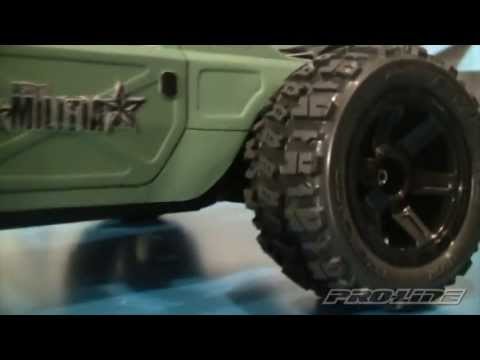 1/16 Trencher 2.2 M2 Tire Mnt Desperado Whl:ERevo
