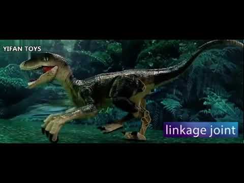 Remote-controlled 1/2 metre Dinosaurs Velociraptor!