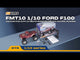 Remote-controlled Ford F100 Monster truck RTR kit - Dentside