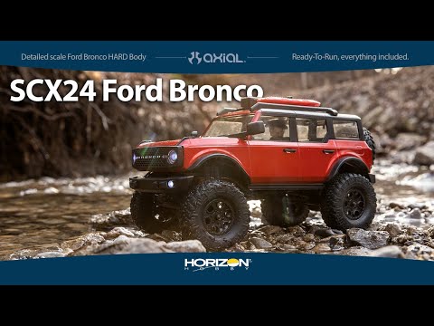1/24 SCX24 2021 Ford Bronco 4WD Truck RTR
