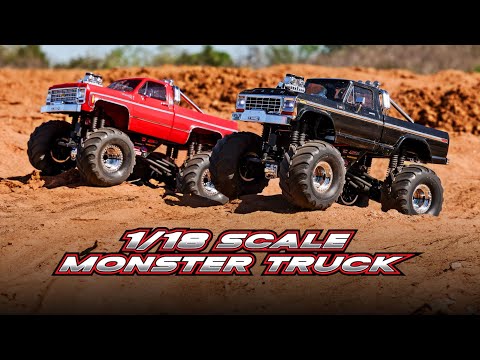 Traxxas 98064-1 TRX-4MT Chevrolet K-10 Monster Truck RTR - 2S LiPo/USB Charger