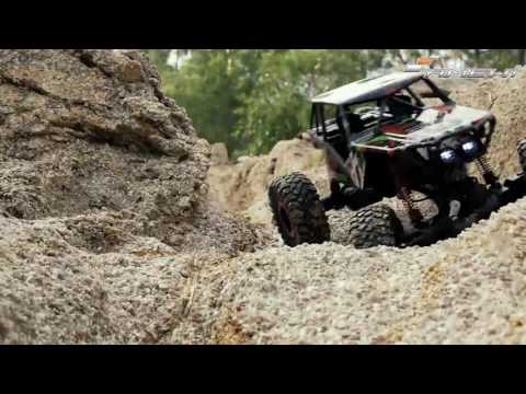 DEMO - Crazy Crawler 1:10 - large Remote-controlled off-roader w. LIGHTS