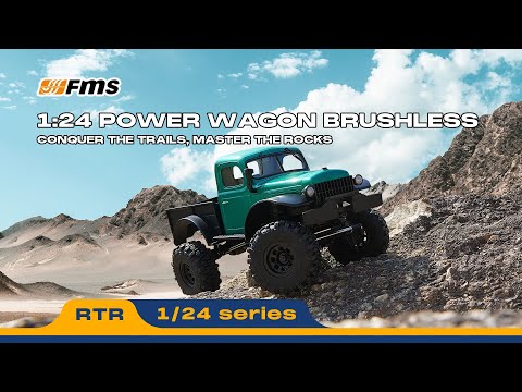 1/24 Power Wagon FCX24 Brushless RTR - Green