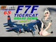 1/9 Plane 1700mm F7F Tigercat Blue PNP kit